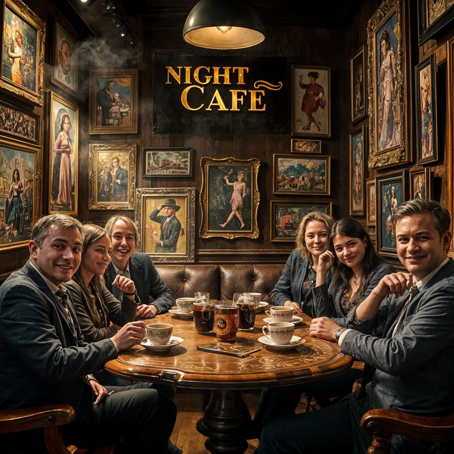 A Night At NightCafé