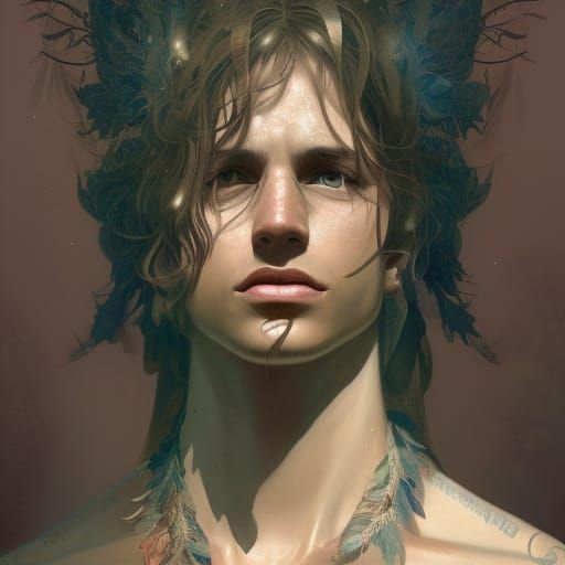 King's Reign End: Hyperdetailed Portrait in Artstation Style