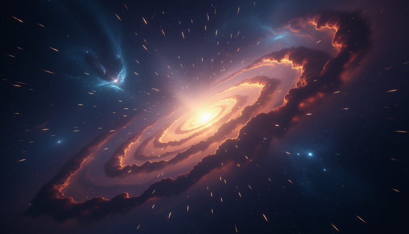 Brilliant Ideas Swirling in a Cosmic Sky