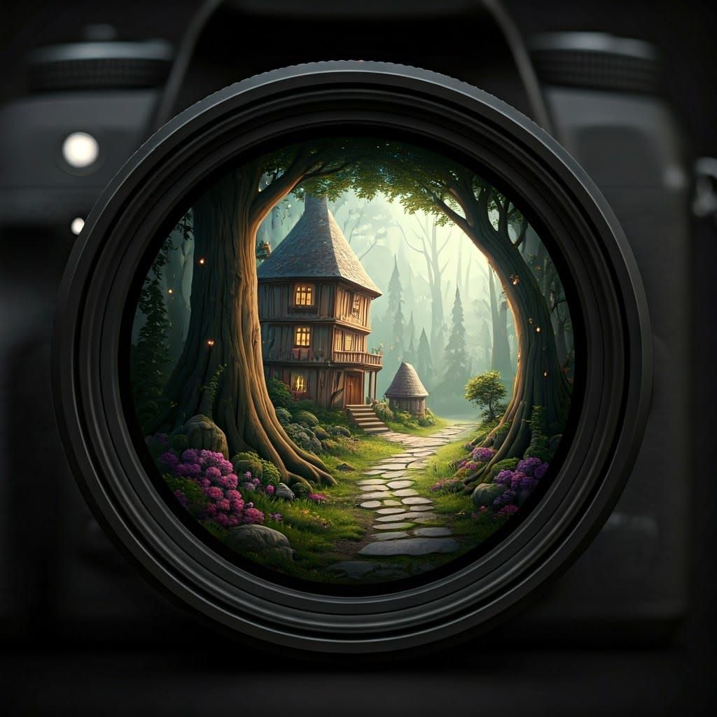 Fairy Tale World Captured in Camera Lens