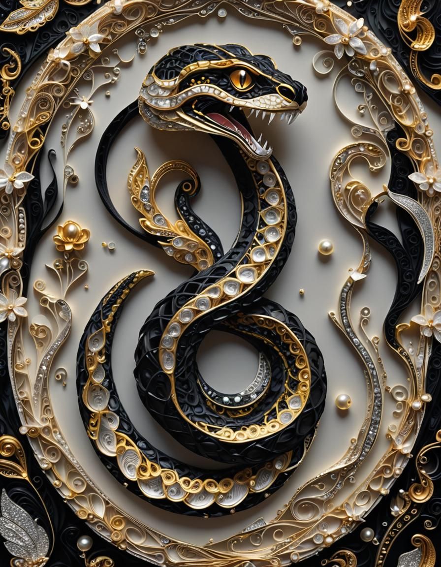 Rattlesnake Ready to Strike