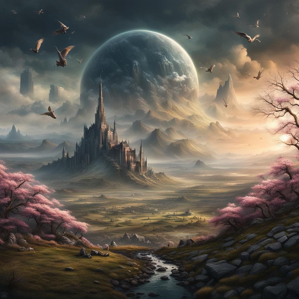 Spring's First Glimmer in a Desolate World