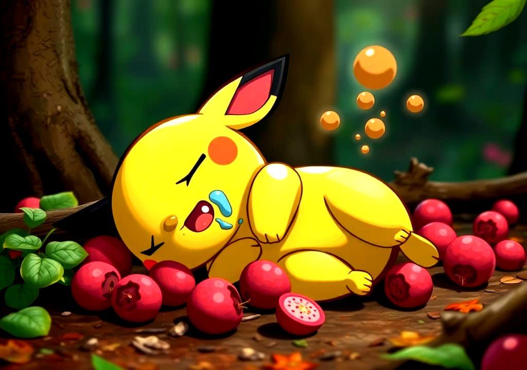 Too Many Pecha Berries - Pikachu fart 5