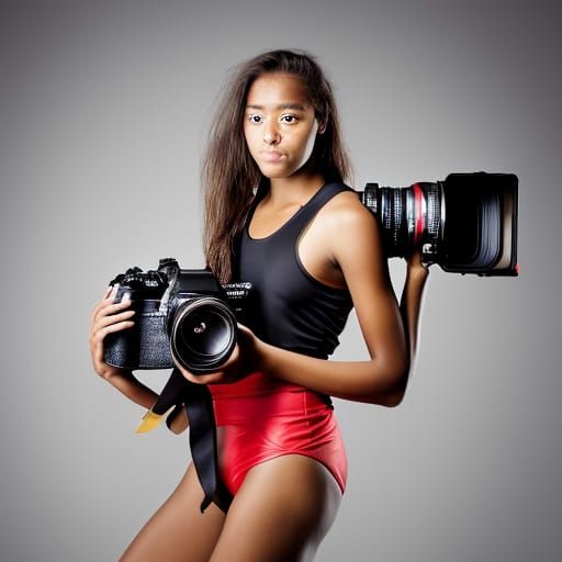 Athletes Posing for Harcourt Studio Portrait