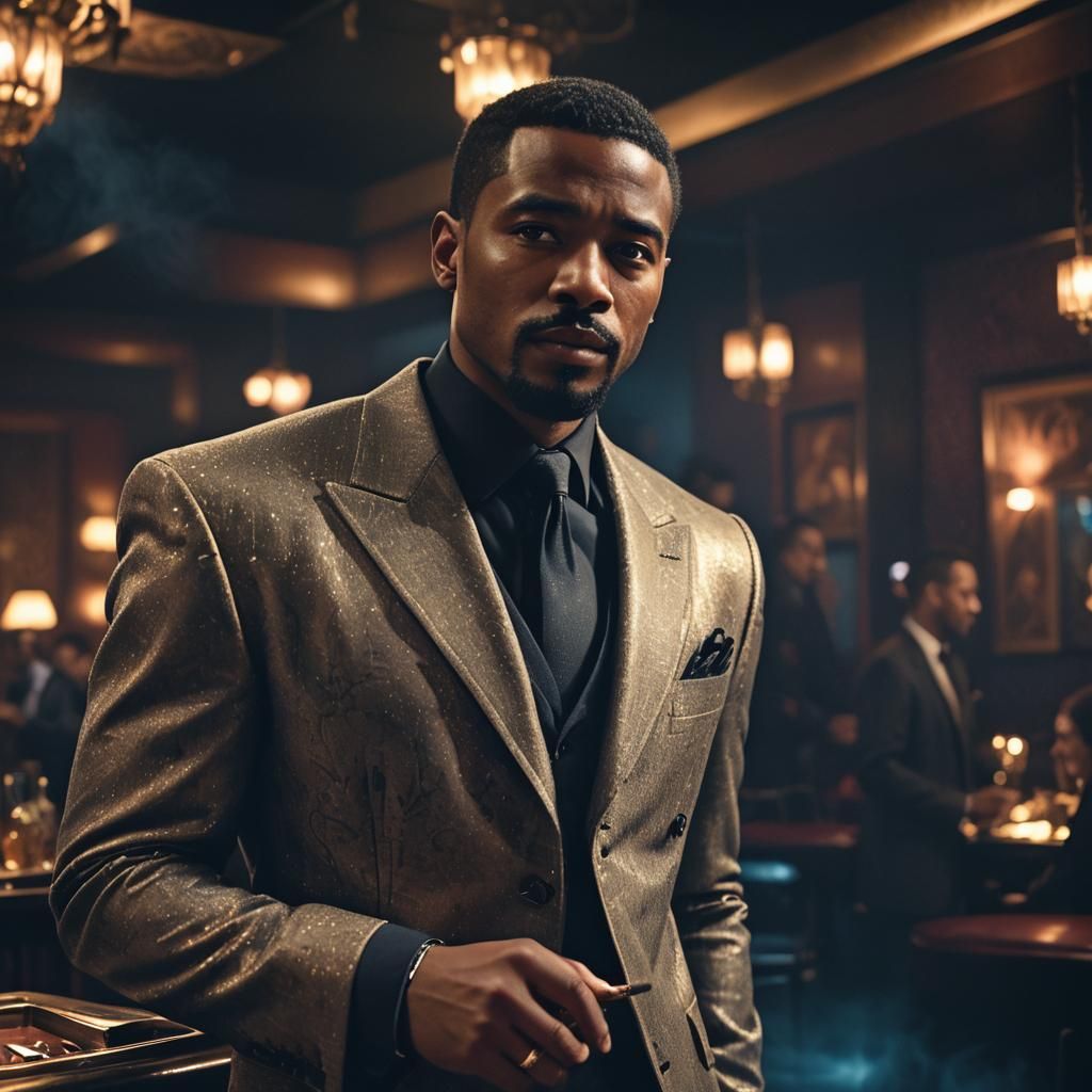 Midnight Gentleman in Moody Fantasy Style