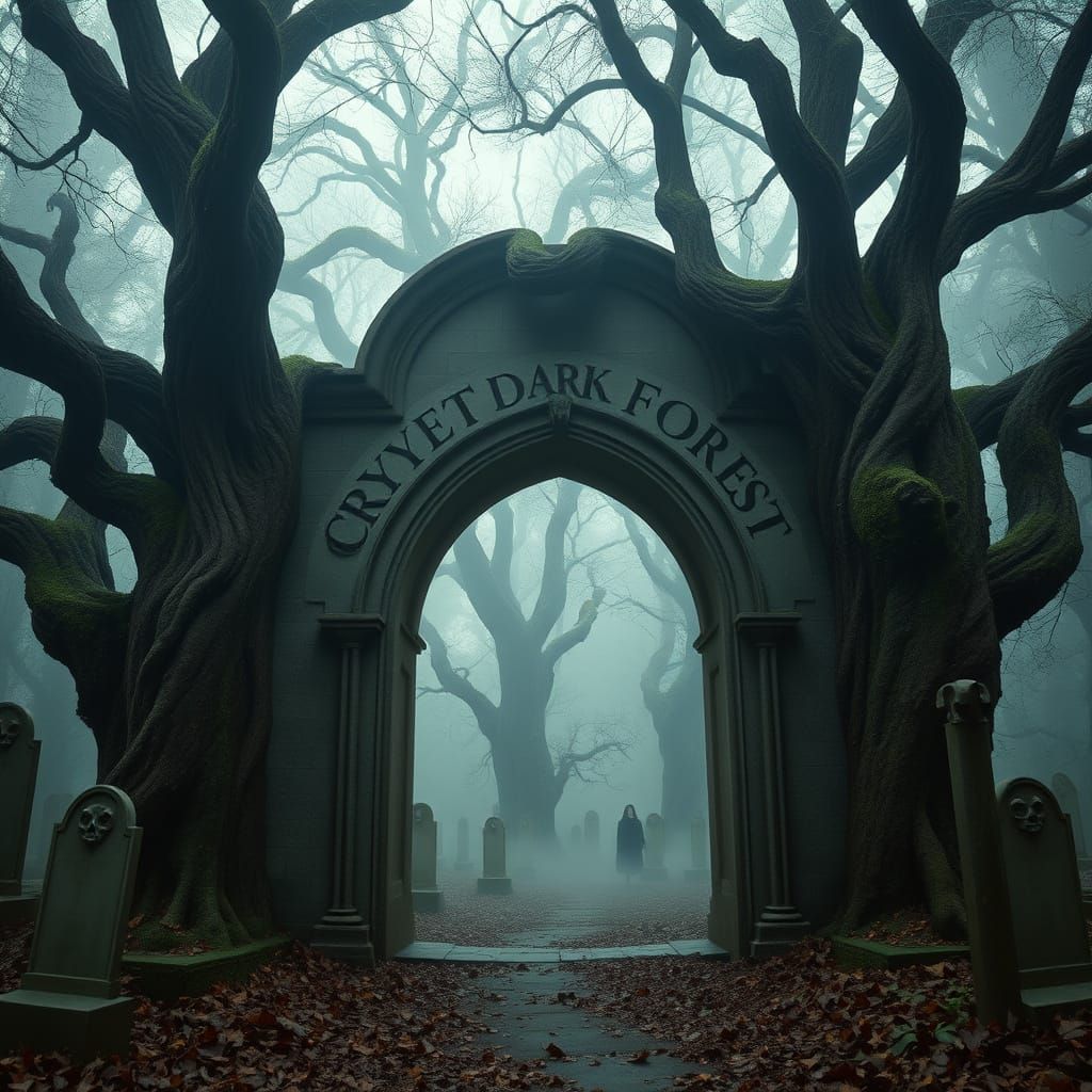 Epic Crypt of Dark Forest Burial Site in Twisted Tree Roots