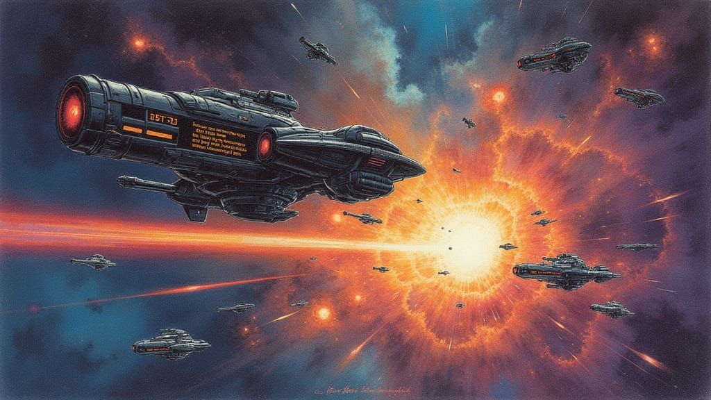 Minbari Fleet vs Earth Federation: Epic Space Battle