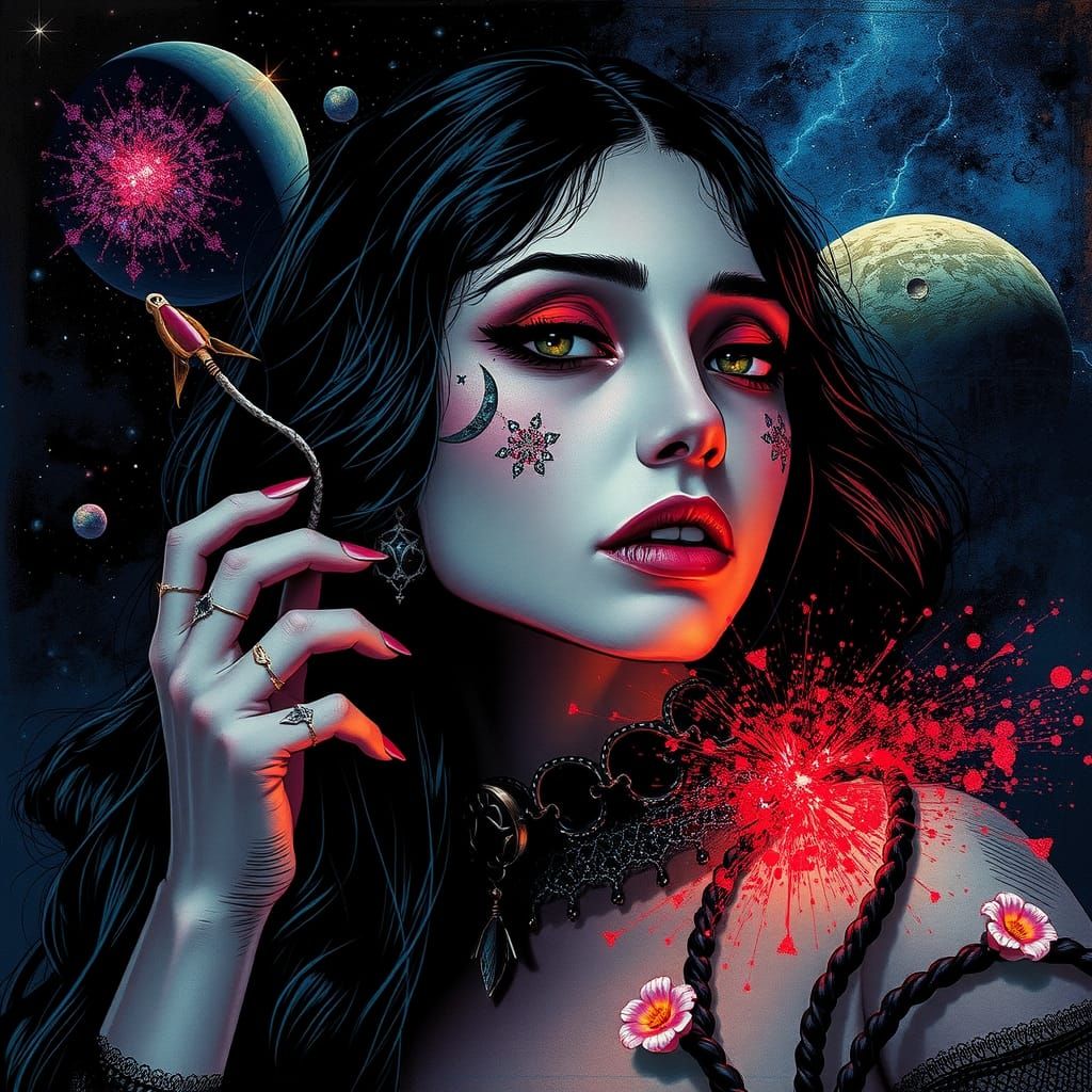 Surreal Dark Arts: Sci-Fi Beauty in Nature