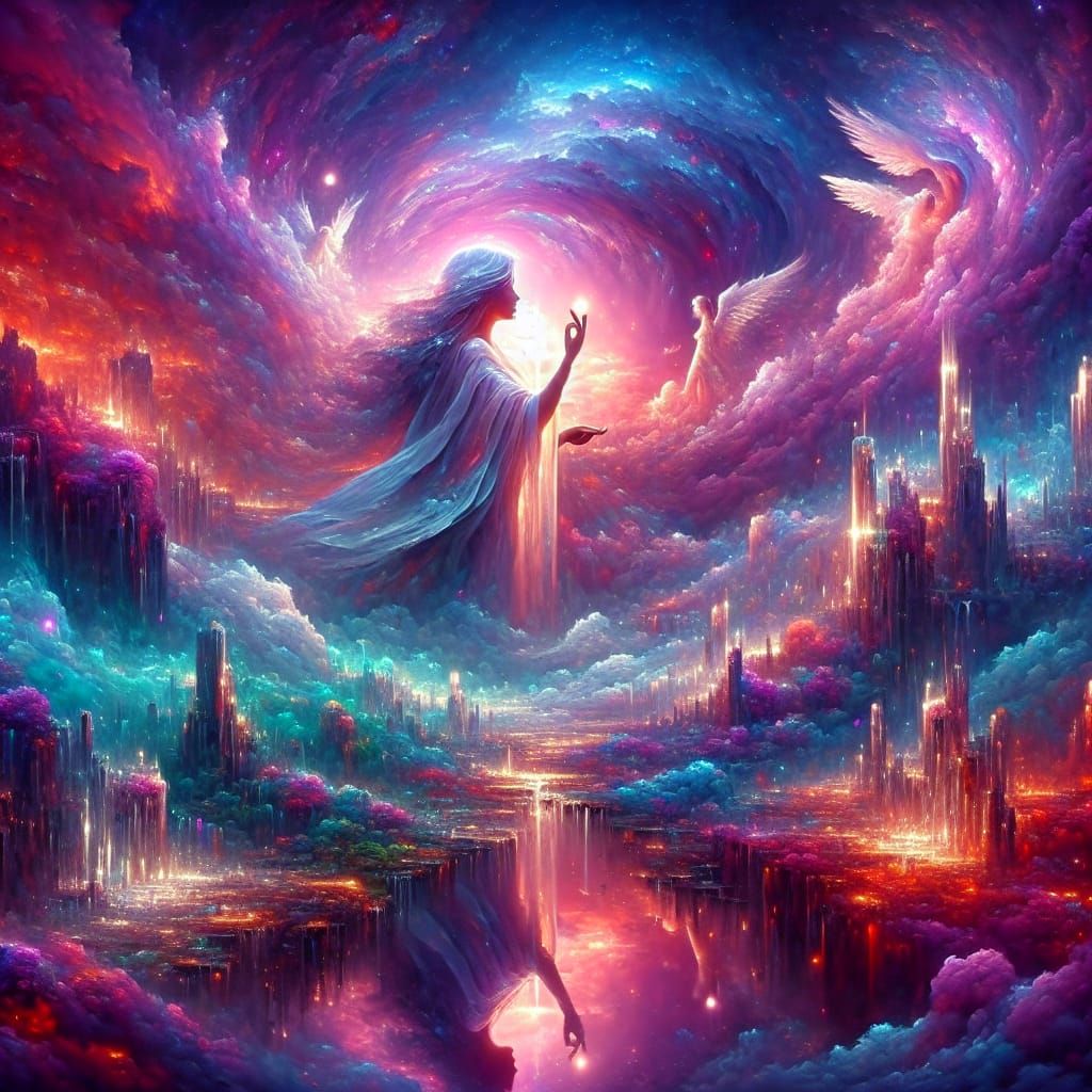 Fantastical Matte Painting: 'Baby You a Ten' Concept