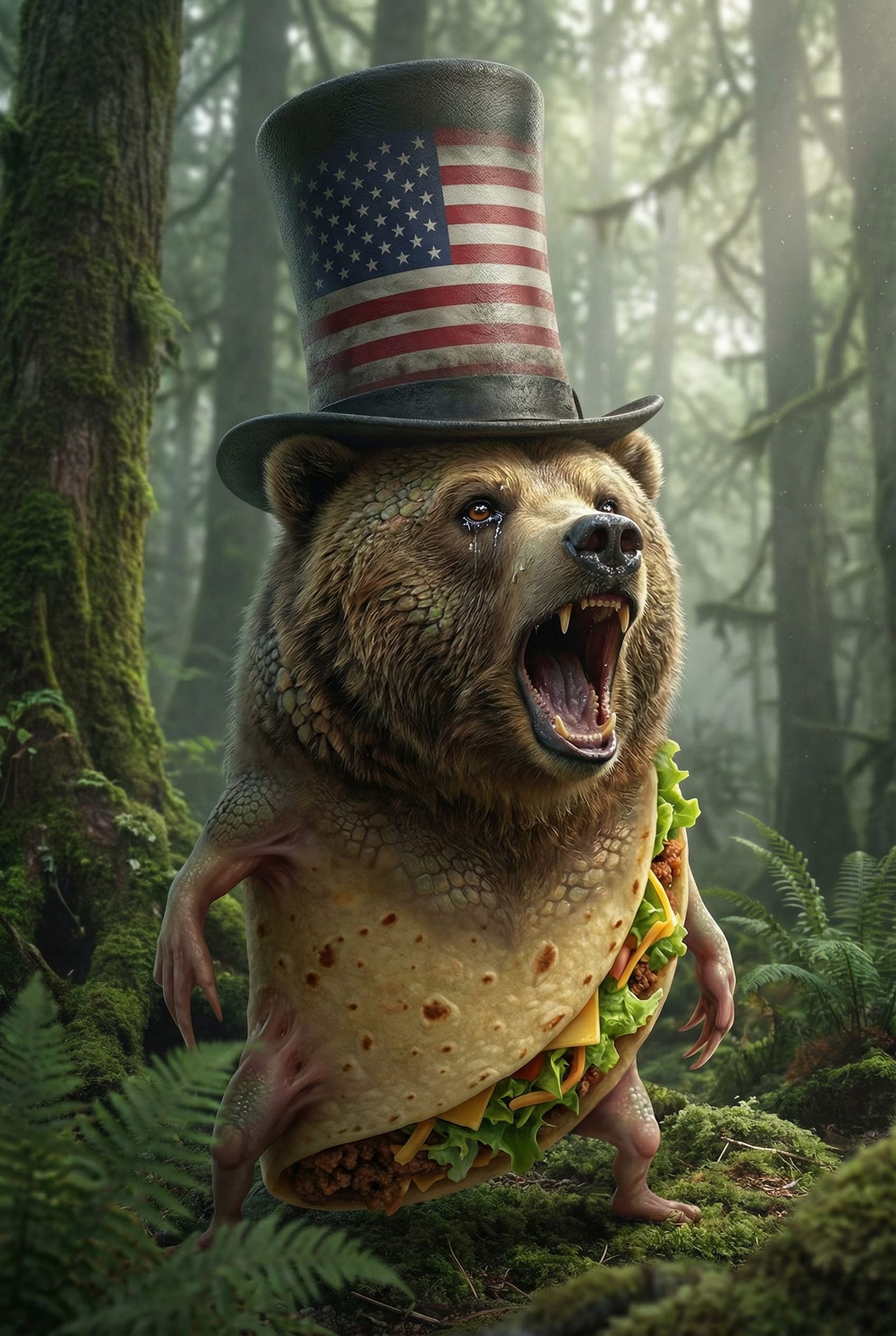 Hyperrealistic Creature Brought to Life with Natural Lightin...