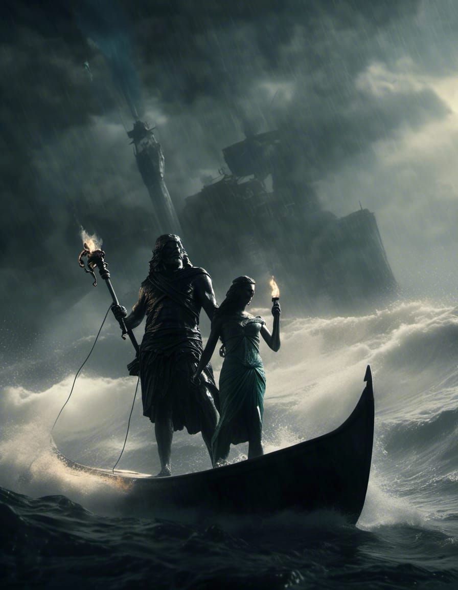 Charon and Nereid: Film Noir Movie Poster