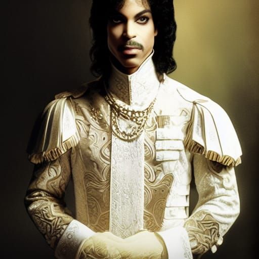 AI Generated Image of Prince
