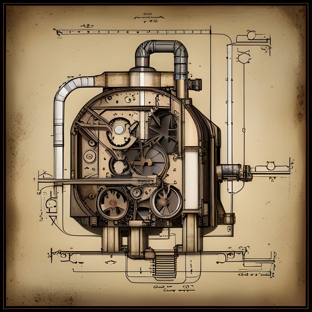 Steam Boiler Blueprint