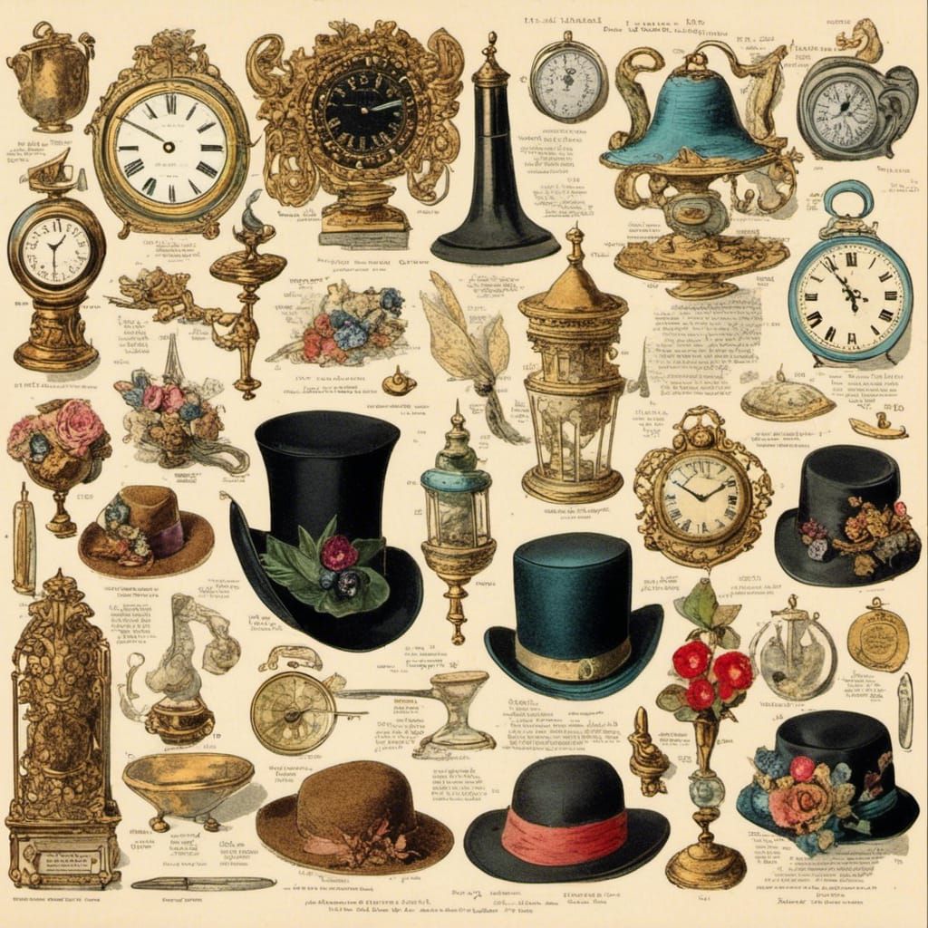 Victorian Accessories Collection for Junk Journaling