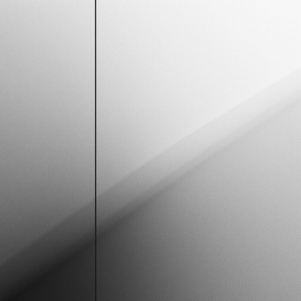 Minimalist Stark Contrast in Black and White