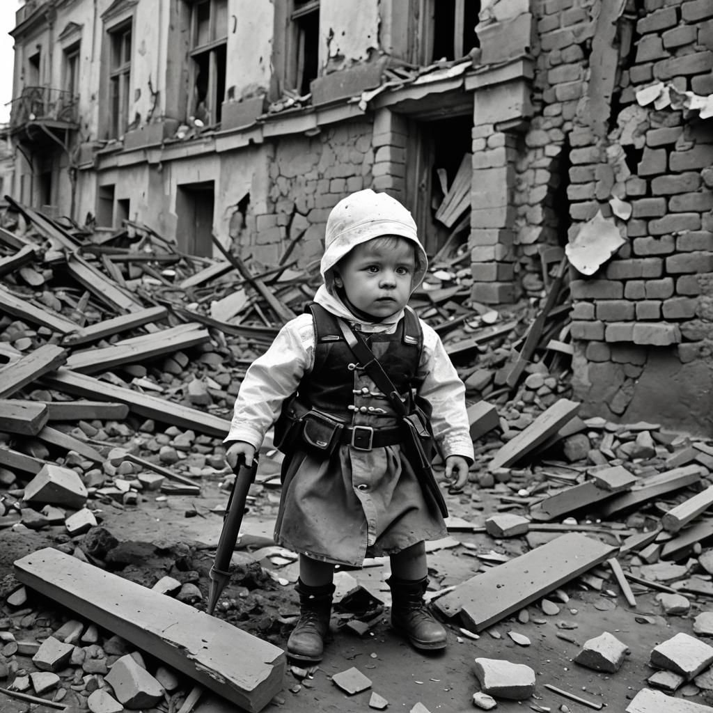 Hopeful Fairy Lights Up War-Torn World