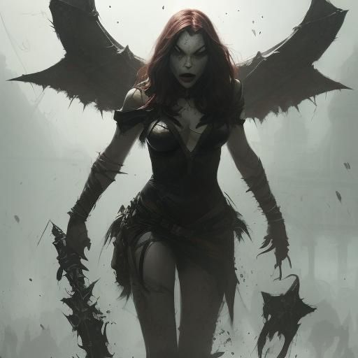 Sinister Ivy Goddess Artwork