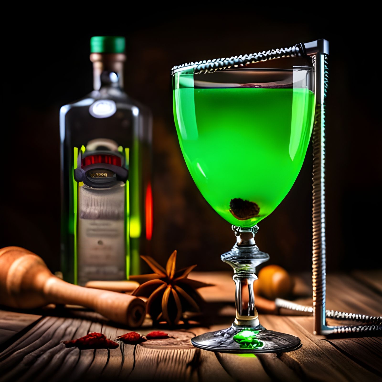 Professor Wormwood's Star Pupil was a Little Absinthe Minded