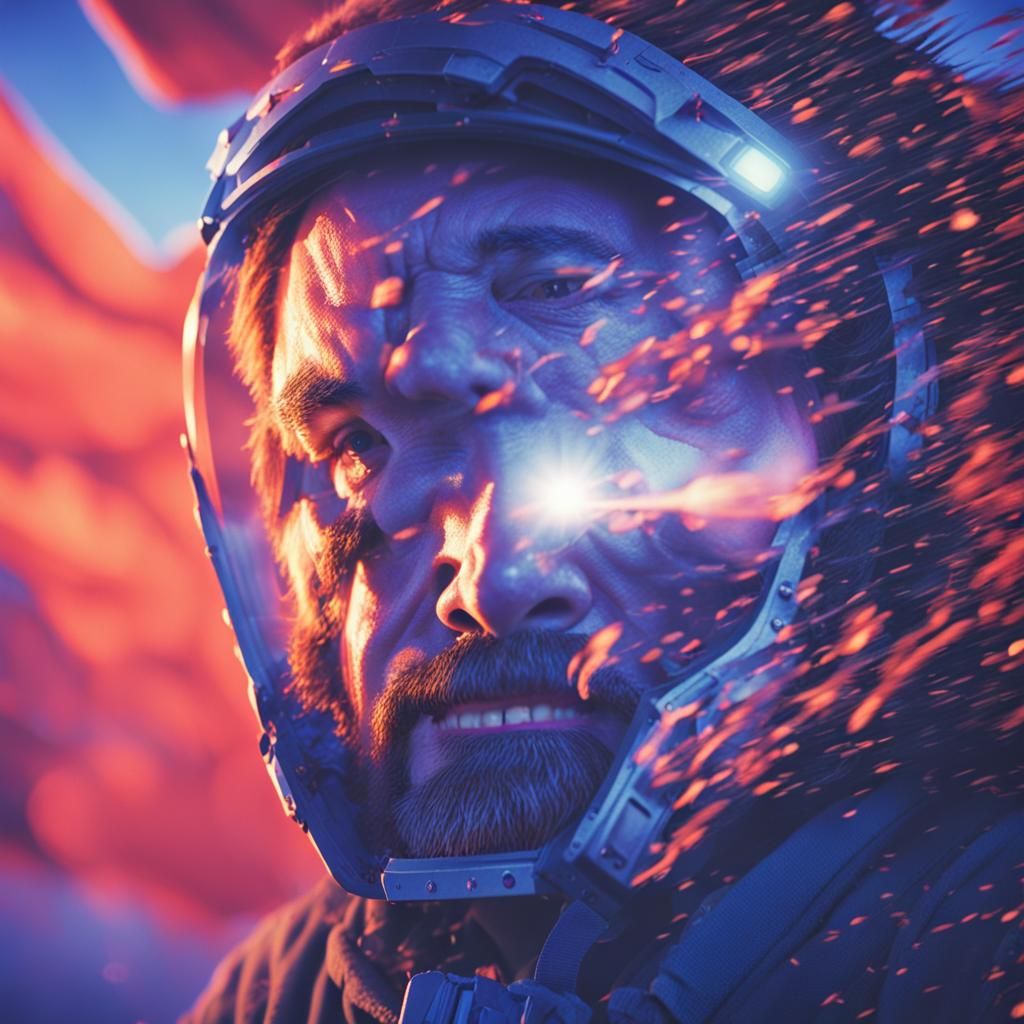 Epic Cinematic Masterpiece in Film Noir Style