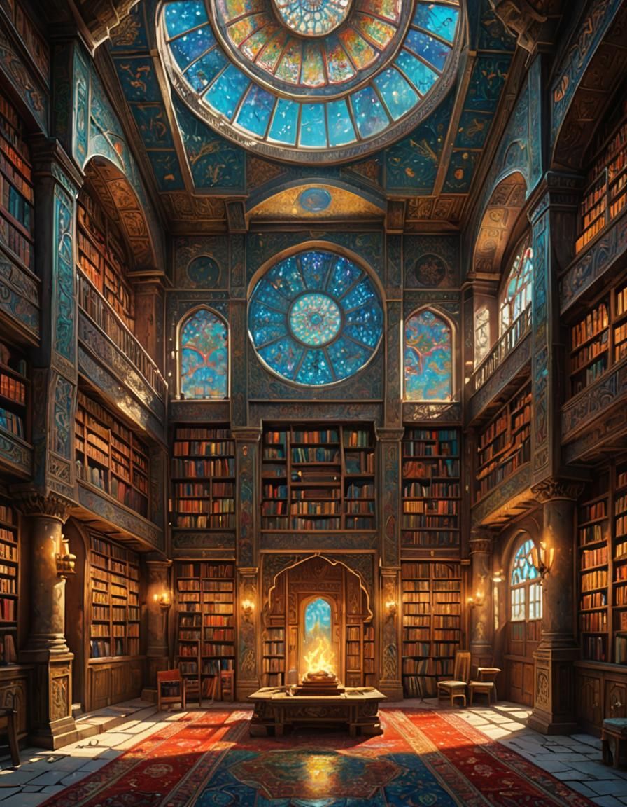 Ancient Persian Library