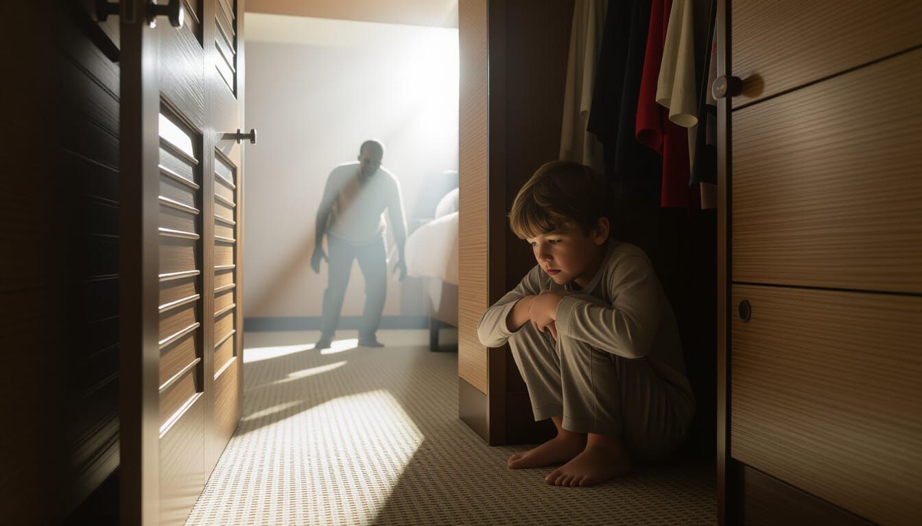 Boy Hides from Zombies on Cruise Ship