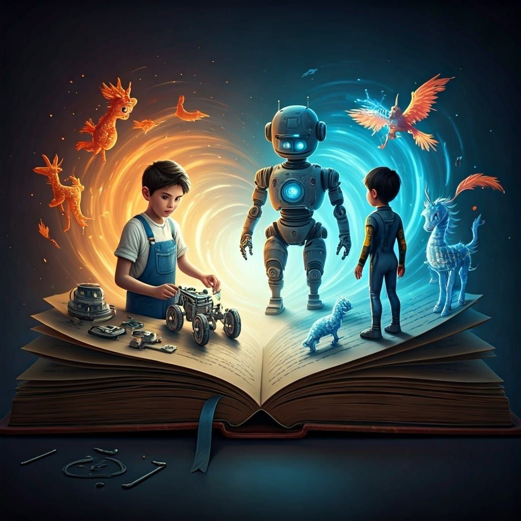 Vintage Book Reveals Divergent Worlds of Science and Fantasy