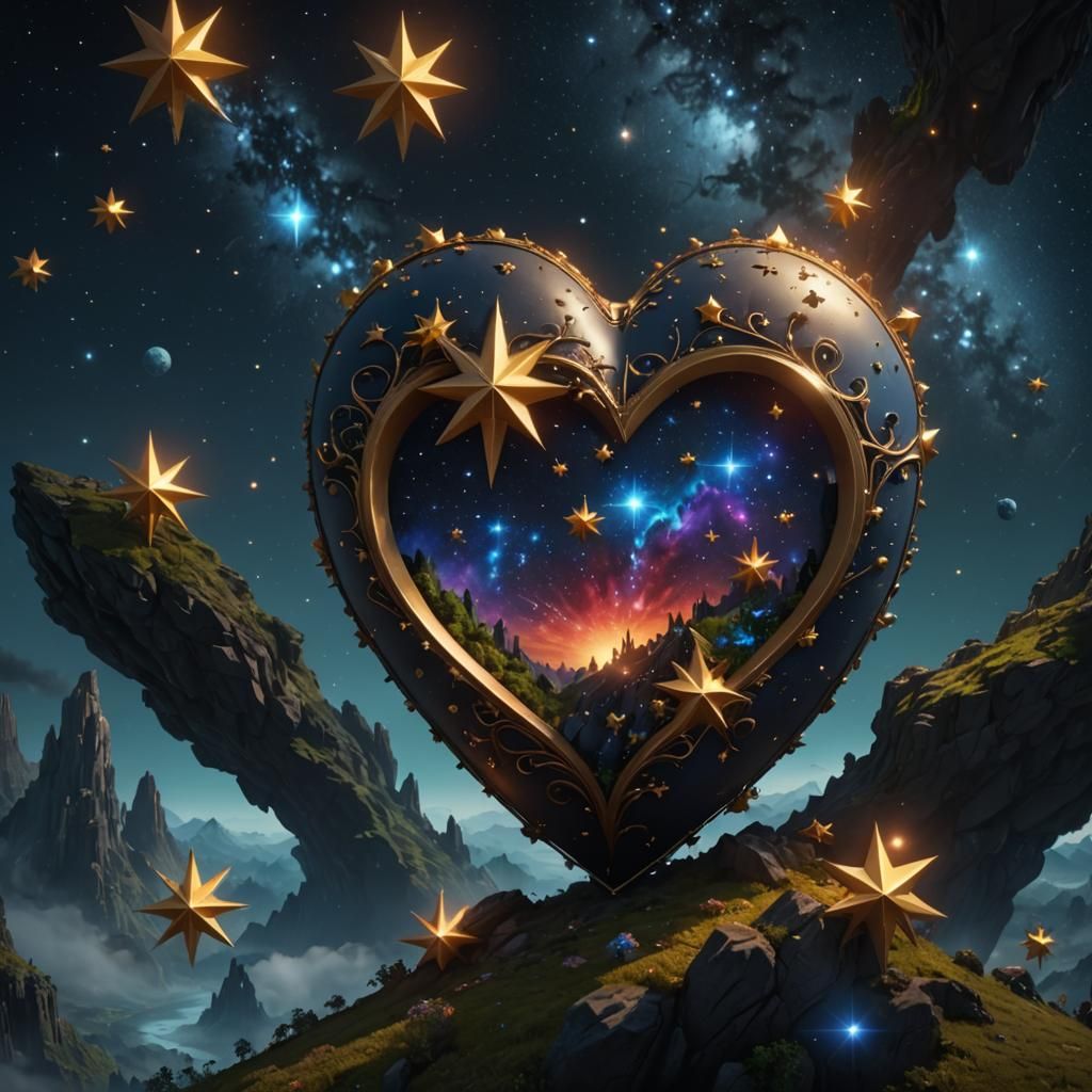 Heart Full of Stars: Fantasy Concept Art