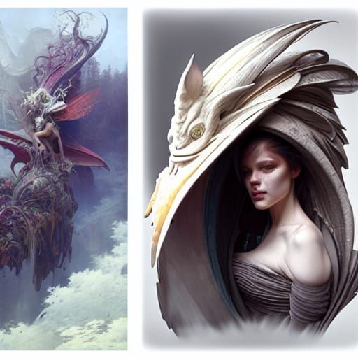 Realistic 3D Character Concept Art Render