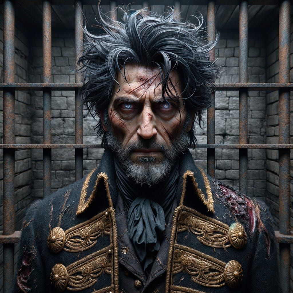 Wrathful Nobleman in Jail Cell