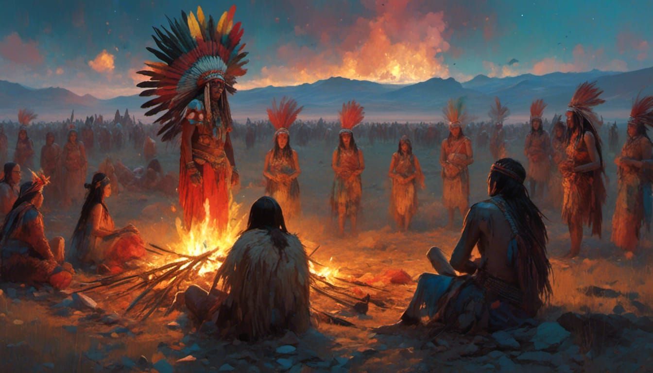 Ghost Dance Ceremony