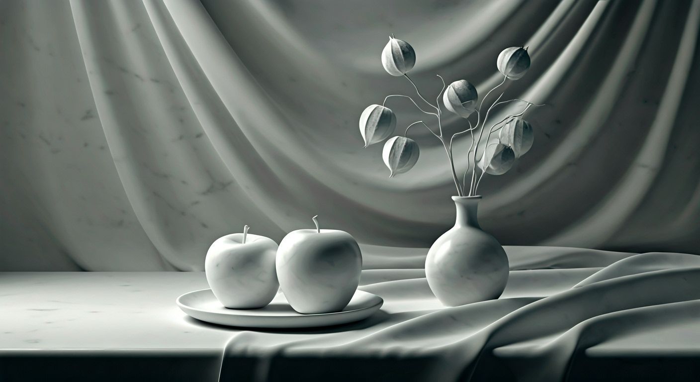 Marble Still life - food challenge