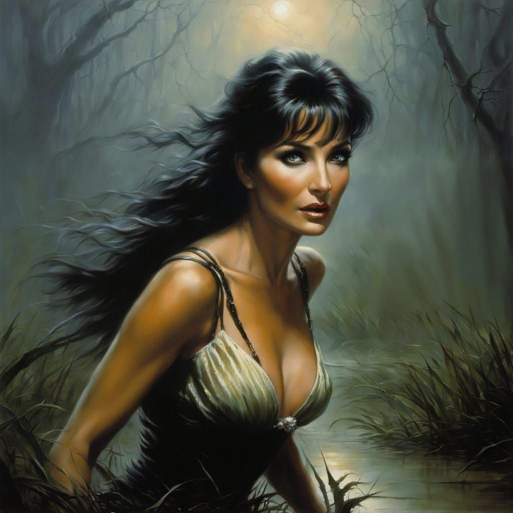 Monster Removal Result: AI Generated Image