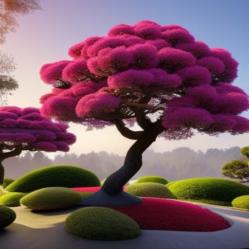Spectacular Flowering Bonsai, in a stunning Japanese garden,
Flowering bonsai tree , Azalea Bonsai,
Bonsaï,Japan, tre...