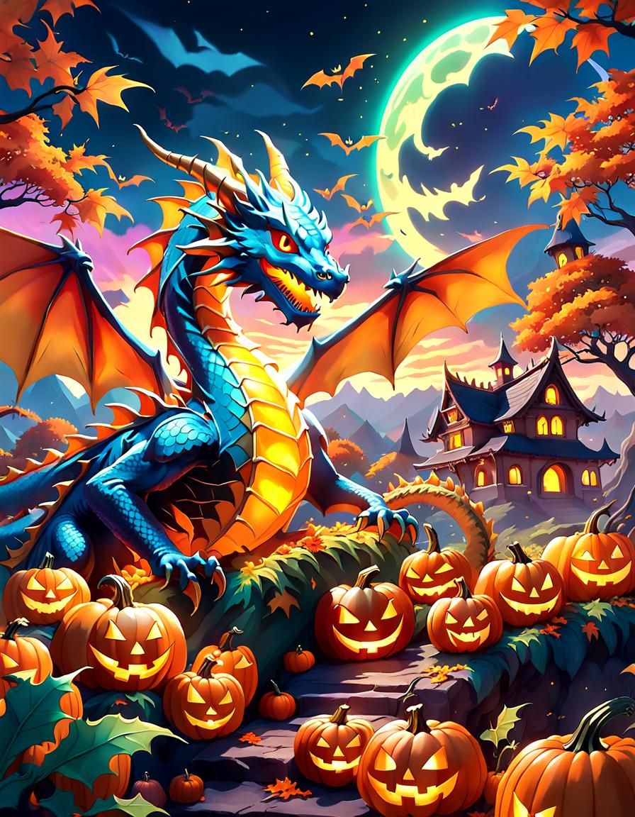Halloween 🎃 Dragon