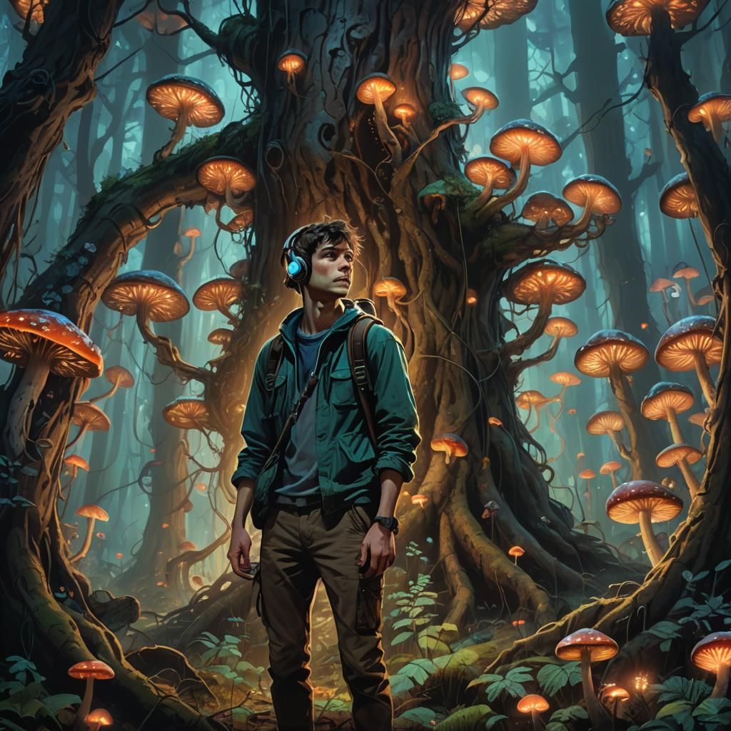 Melancholic Forest: Ethereal Concept Art in Unreal Engine