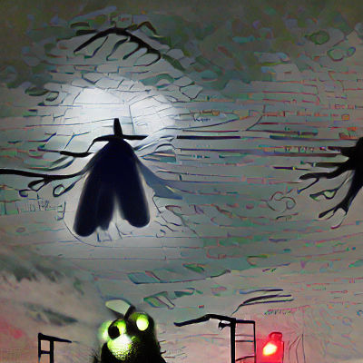 Mothman Cryptid Sighting in West Virginia