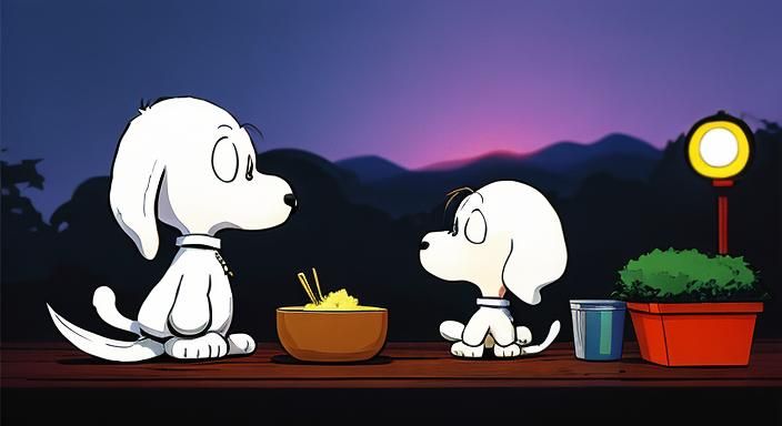 Chibi Snoopy Likes MSG: Anime Manga Scan