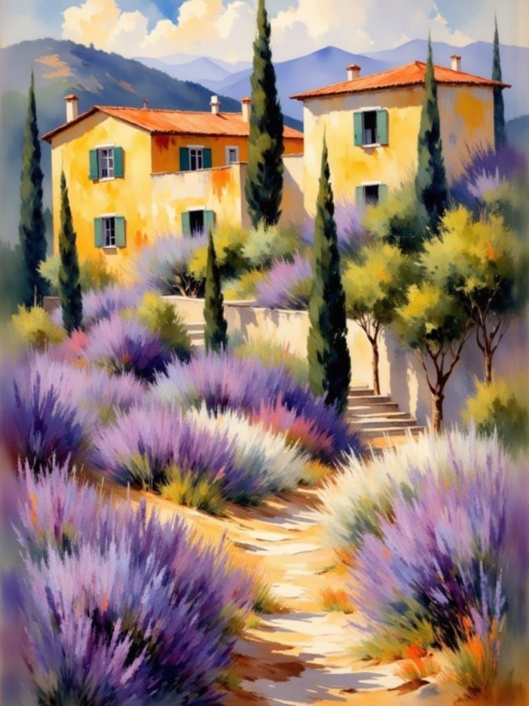 Lavender path