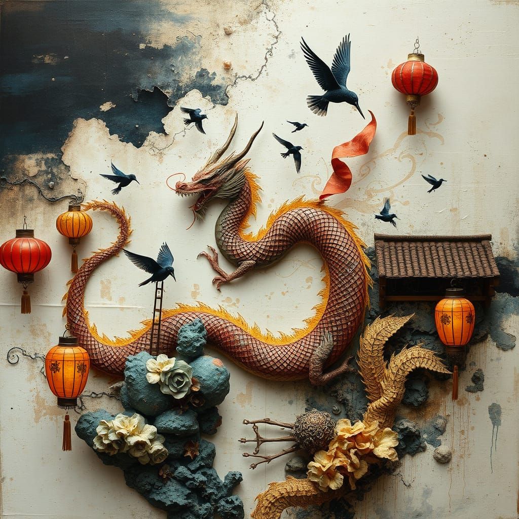 Ethereal Dragon in Harmony