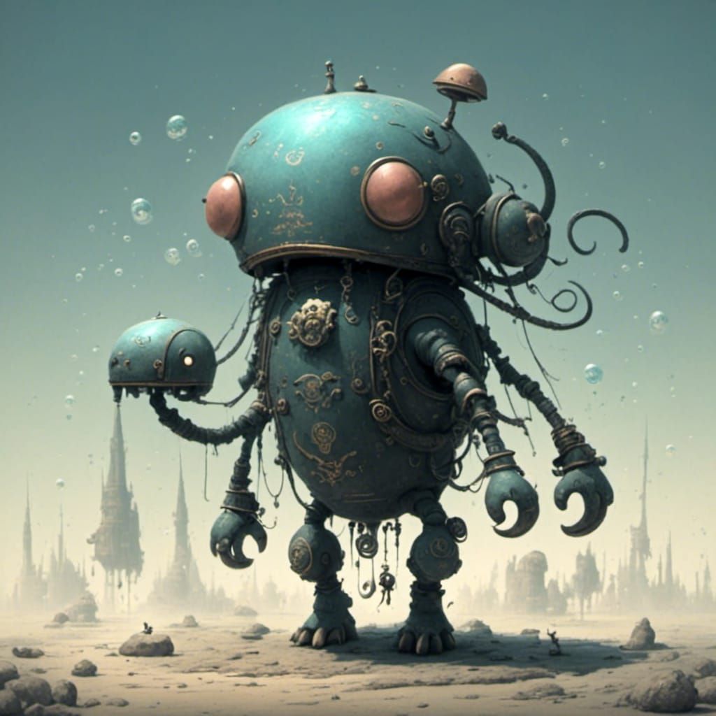 Whitespace Patterns in a Theatrical Elephant Scene