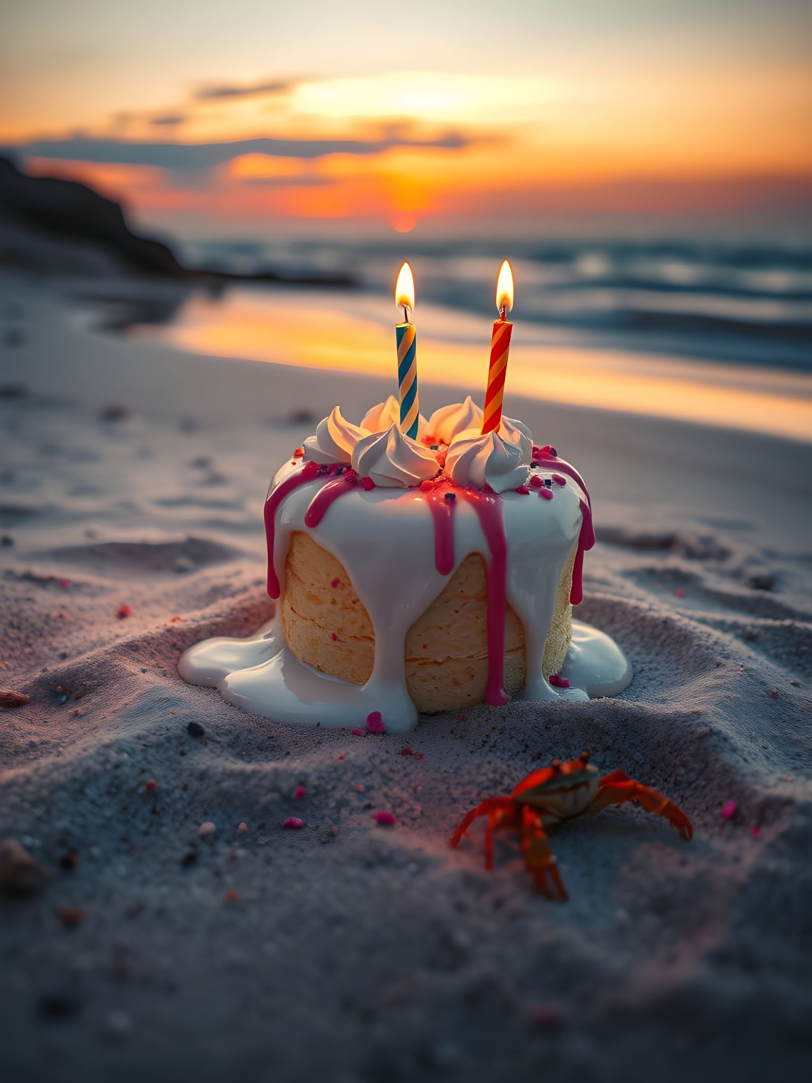 Sweet Surrender on the Beach