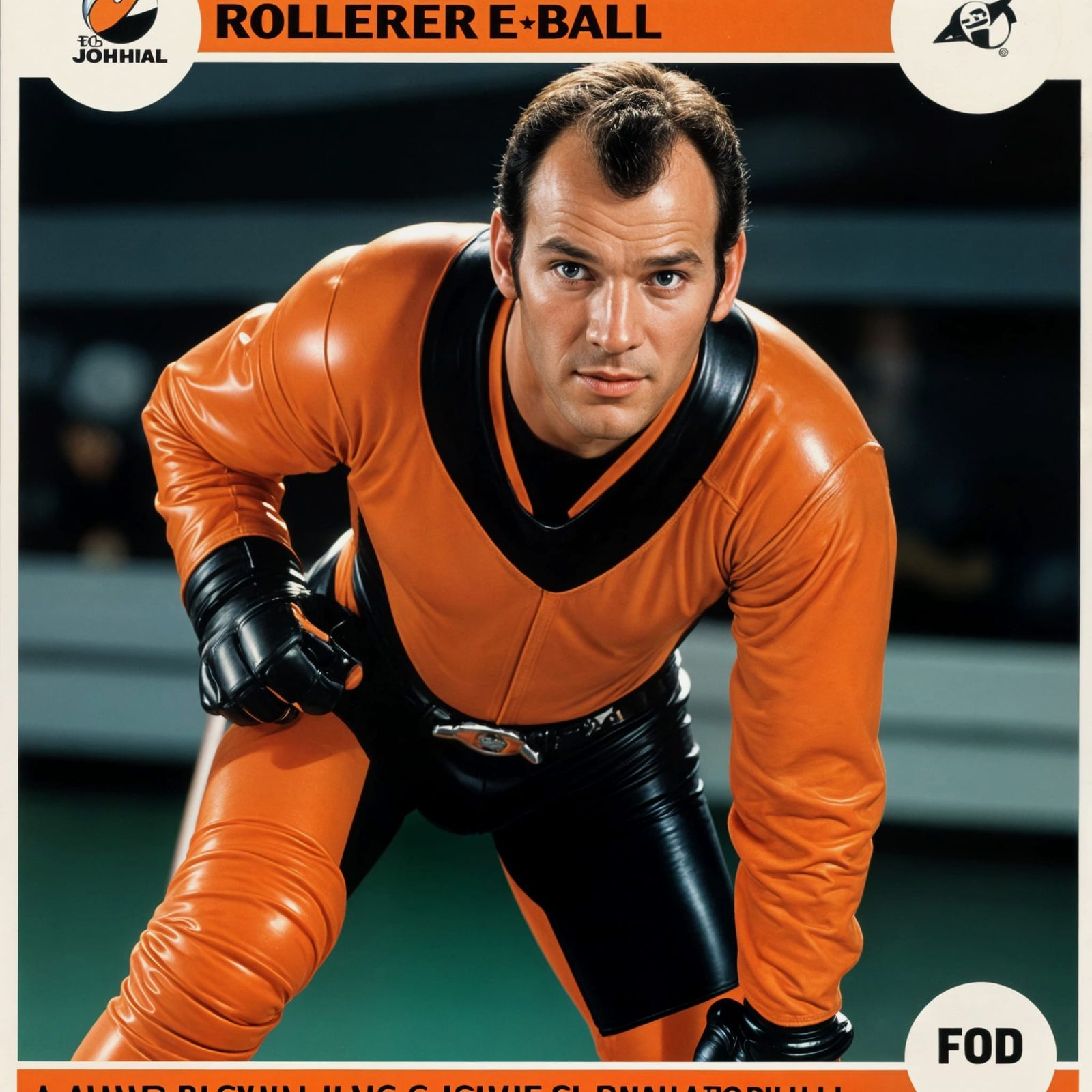Rollerball Trading Card Featuring Jonathan E.