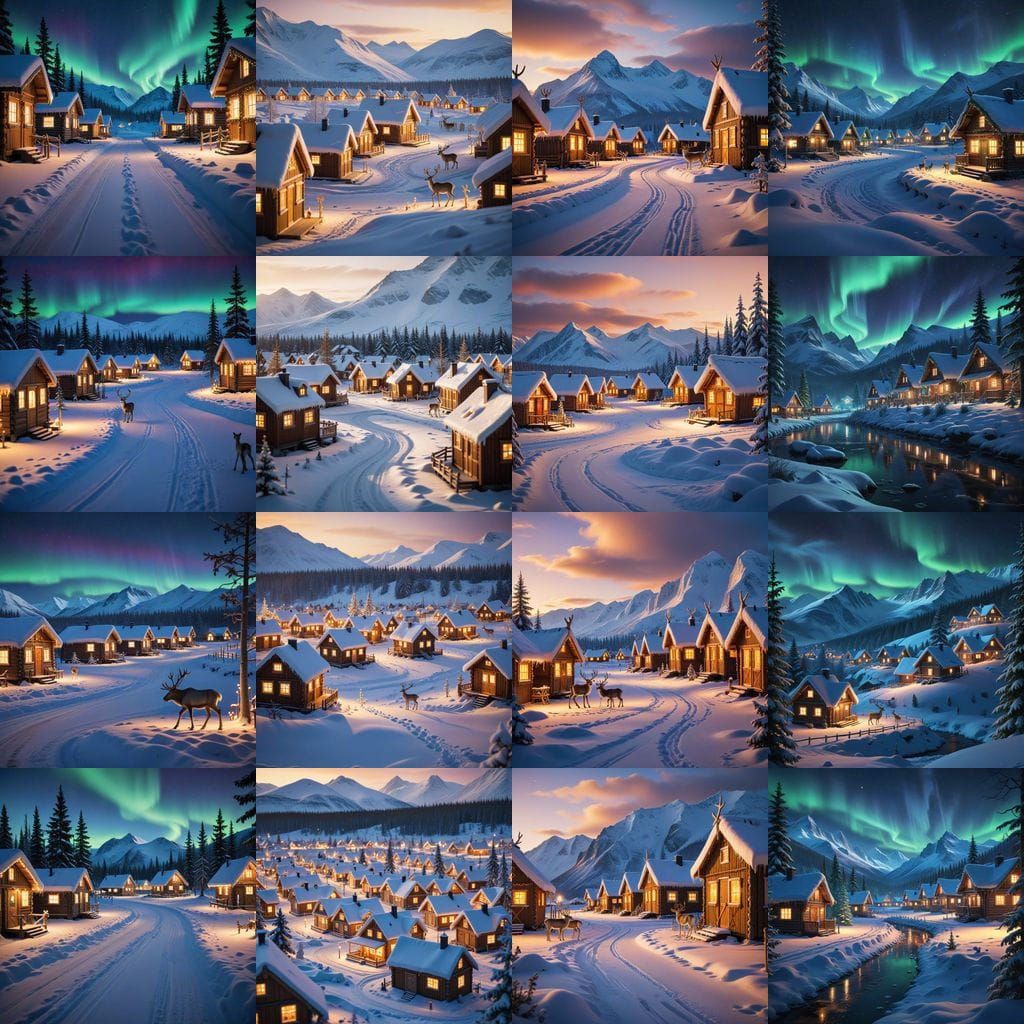 Magical Christmas Village at Arctic Circle Crossing