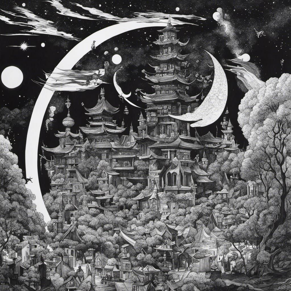 Fantastic Ink Drawing Wins Art Contests