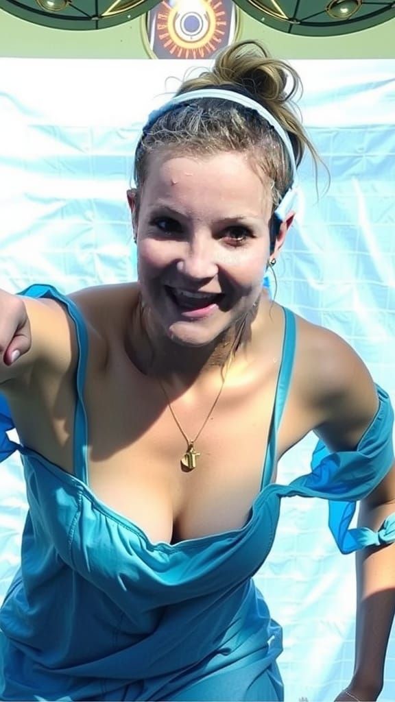 Helen Skelton in Hospital Operating Theatre