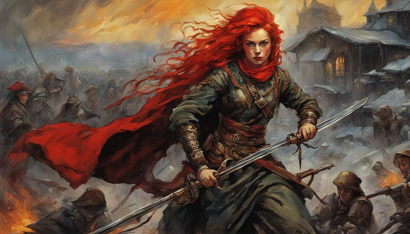 RED SONYA of ROGATINO, Robert E. Howard's Polish-Ukranian Freedom Fighter in 1920's High Adventure. Tonight's Episode In...
