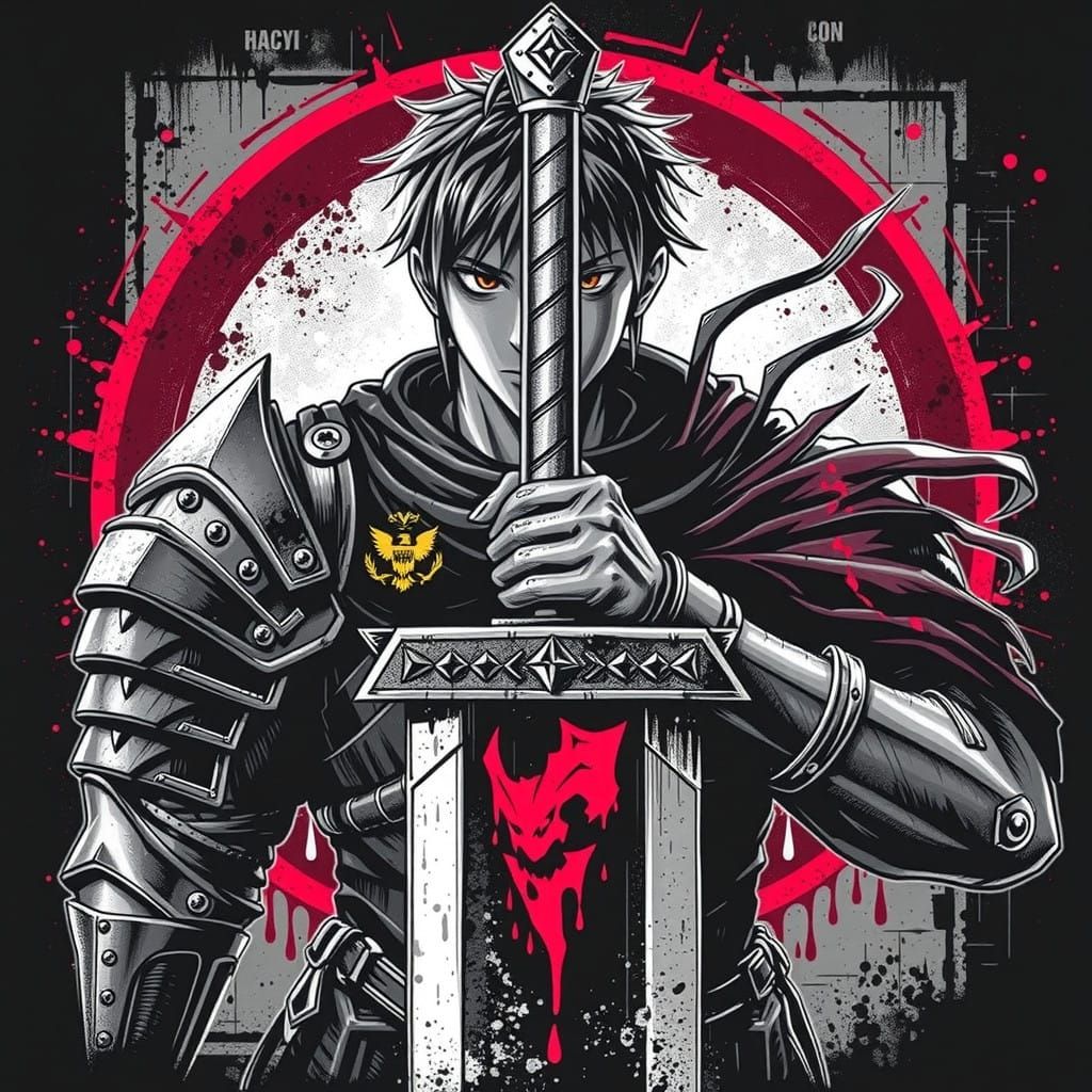 Sacrificial Warrior in Gritty Fantasy Land