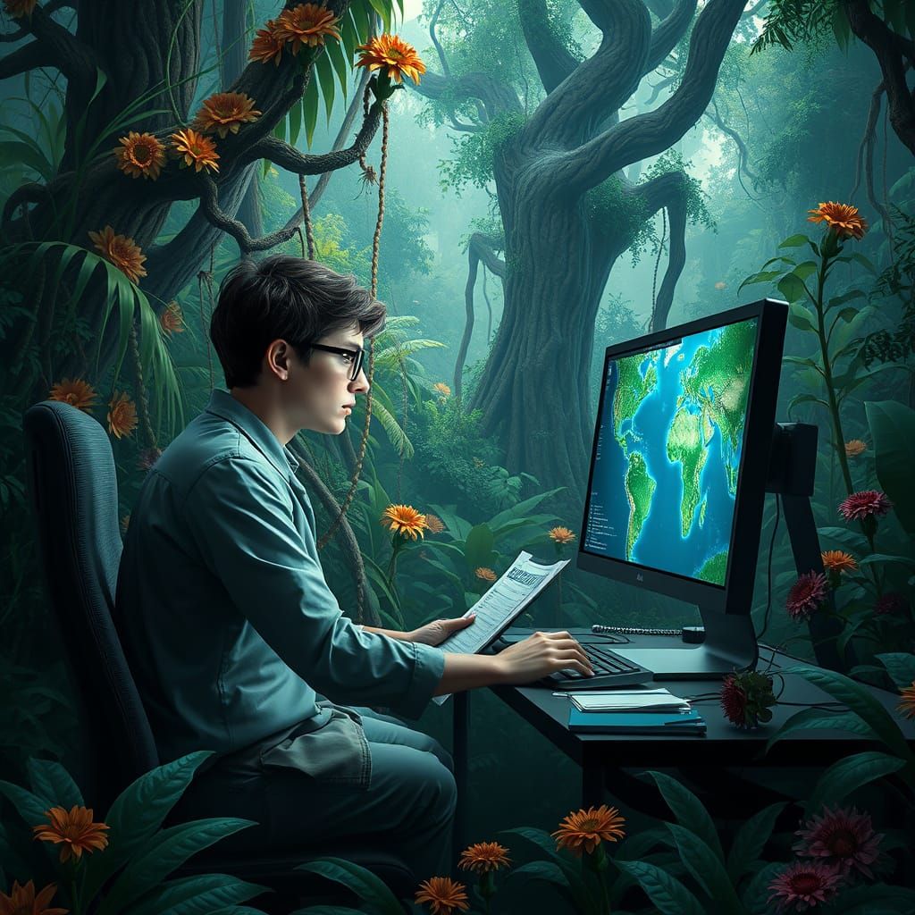 Climate Visionary Unveils Future of Global Vegetation in Stu...