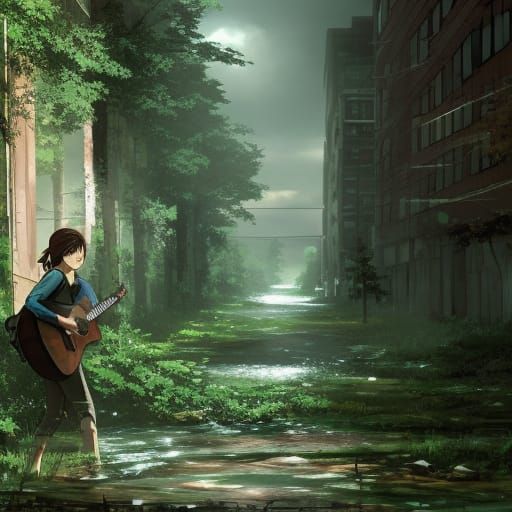 The Last of Us in Anime Style