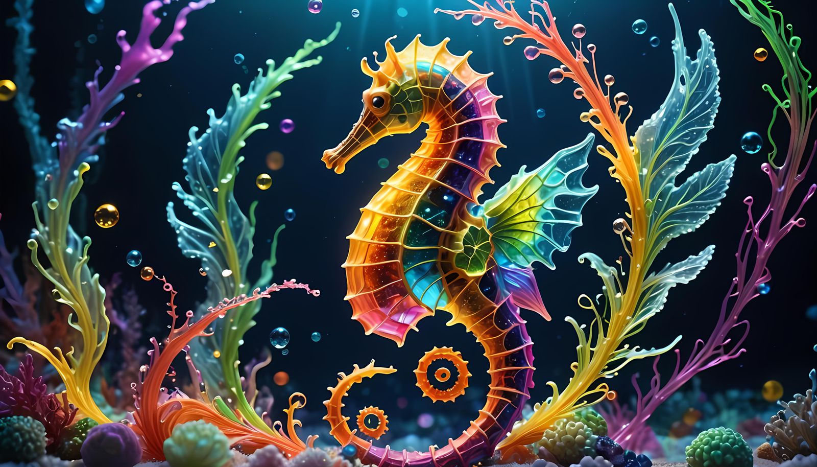 у**  seahorse (беременный)